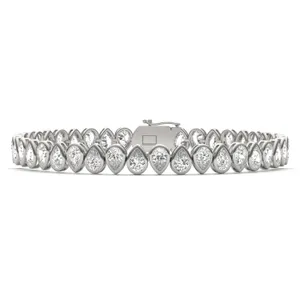 Couture Bezel Tennis Bracelet image, 