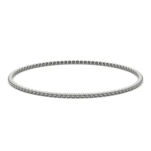 Petite Beaded Bangle Bracelet image, 