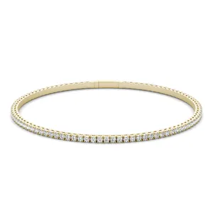 Flexible Eternity Bangle Bracelet image, 
