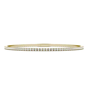 Flexible Eternity Bangle Bracelet image, 
