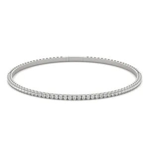 Flexible Tennis Bangle Bracelet image, 