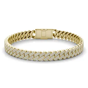 Pavé Cuban Link Bracelet (4 3/4 ct. tw.) image, 