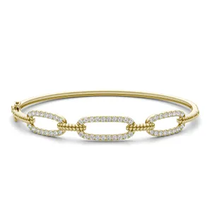 Chain Link Rope Bangle Bracelet image, 
