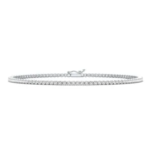 Micro Four-Prong Tennis Bracelet image, 
