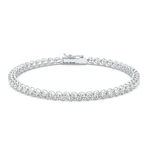 Gia Three-Prong Tennis Bracelet image, 