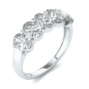 Oval Dream Five-Stone Band image, 