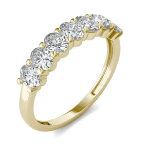 Oval Seven-Stone Anniversary Band image, 