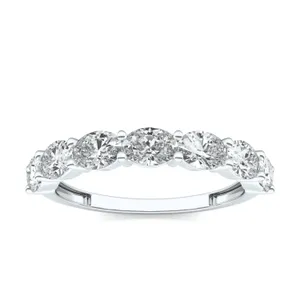Oval East-West Seven-Stone Band image, 