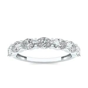Oval East-West Seven-Stone Band image, 