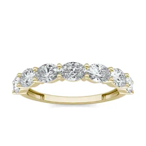 Oval East-West Seven-Stone Band image, 