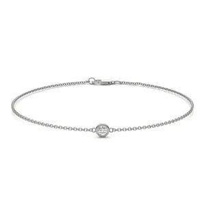 Linea One-Stone Station Bracelet image, 