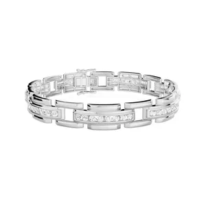 Station Channel Round Men's Bracelet image, Station Channel Round Men's Bracelet