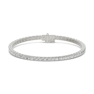 Four Prong Round Tennis Bracelet Essentials image, 