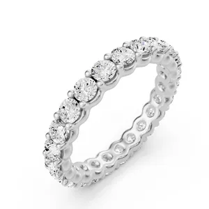 Round Eternity Band image, 