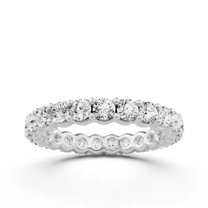 Round Eternity Band image, 