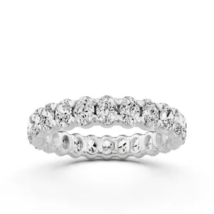Oval Eternity Band image, 