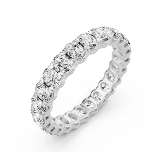Oval Eternity Band image, 