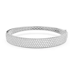 Round Multirow Bangle Bracelet image, 