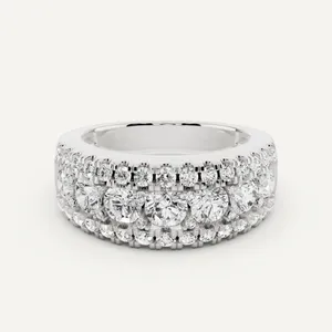 Triple Row Round Fashion Band image, 