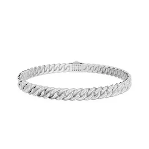 Round Cuban Link Fashion Bracelet image, 