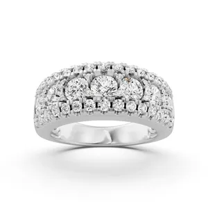 Triple Row Round Fashion Band image, 