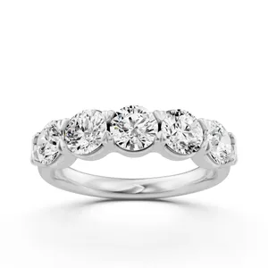 Five Stone Round Anniversary Band Essentials image, Five Stone Round Anniversary Band Essentials