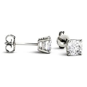 Cushion Four-Prong Basket Stud image, 