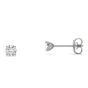 Round Hearts & Arrows Signature Basket Stud image, 