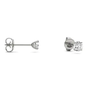 Round Hearts & Arrows Signature Basket Stud image, 