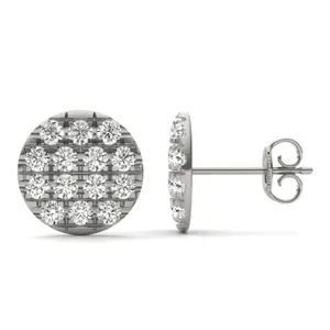 Pavé Circle Stud image, 