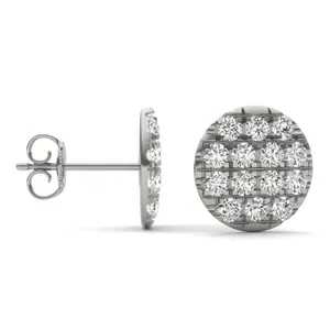 Pavé Circle Stud image, 