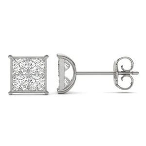 Princess Four-Stone Stud image, 