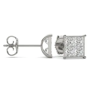 Princess Four-Stone Stud image, 