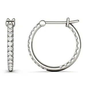 Inside Out French Set Hoop Earrings image, 