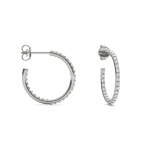 Airy Hoop Earrings (1/2 ct. tw.) image, 