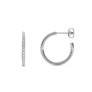 Airy Hoop Earrings (1/2 ct. tw.) image, 
