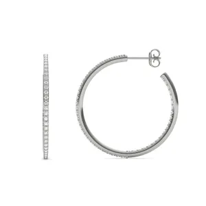Airy Hoop Earrings (1 ct. tw.) image, 
