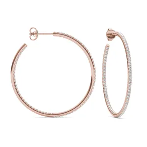 Airy Hoop Earrings (1 1/3 ct. tw.) image, 
