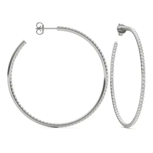 Airy Hoop Earrings (2 ct. tw.) image, 