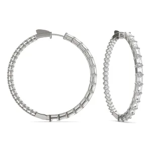 Dyad Couture Hoop Earrings image, 