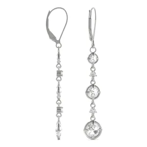 Triple Tier Drop Earrings image, 