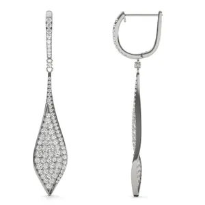 Deco Pavé Drop Earrings image, 