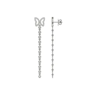 Butterfly Drop Earrings image, 