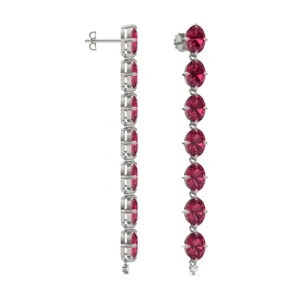 Ruby Lyon Drop Earrings image, 