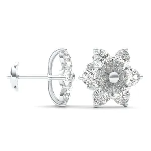 Fleur Éternelle Couture Stud Earrings image, 