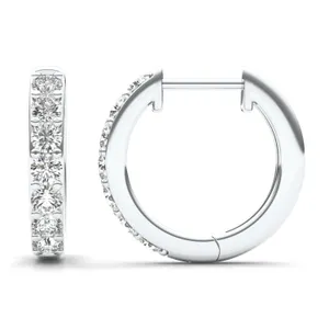 Celeste Huggie Hoop Earrings image, 