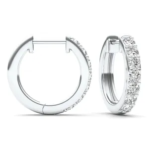 Celeste Huggie Hoop Earrings image, 