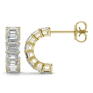 Esmeralda Huggie Hoop Earrings image, 