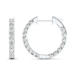 Esmeralda Huggie Hoop Earrings image, 
