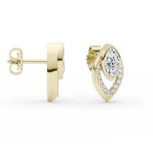 Marquise Prisma Stud Earrings image, 